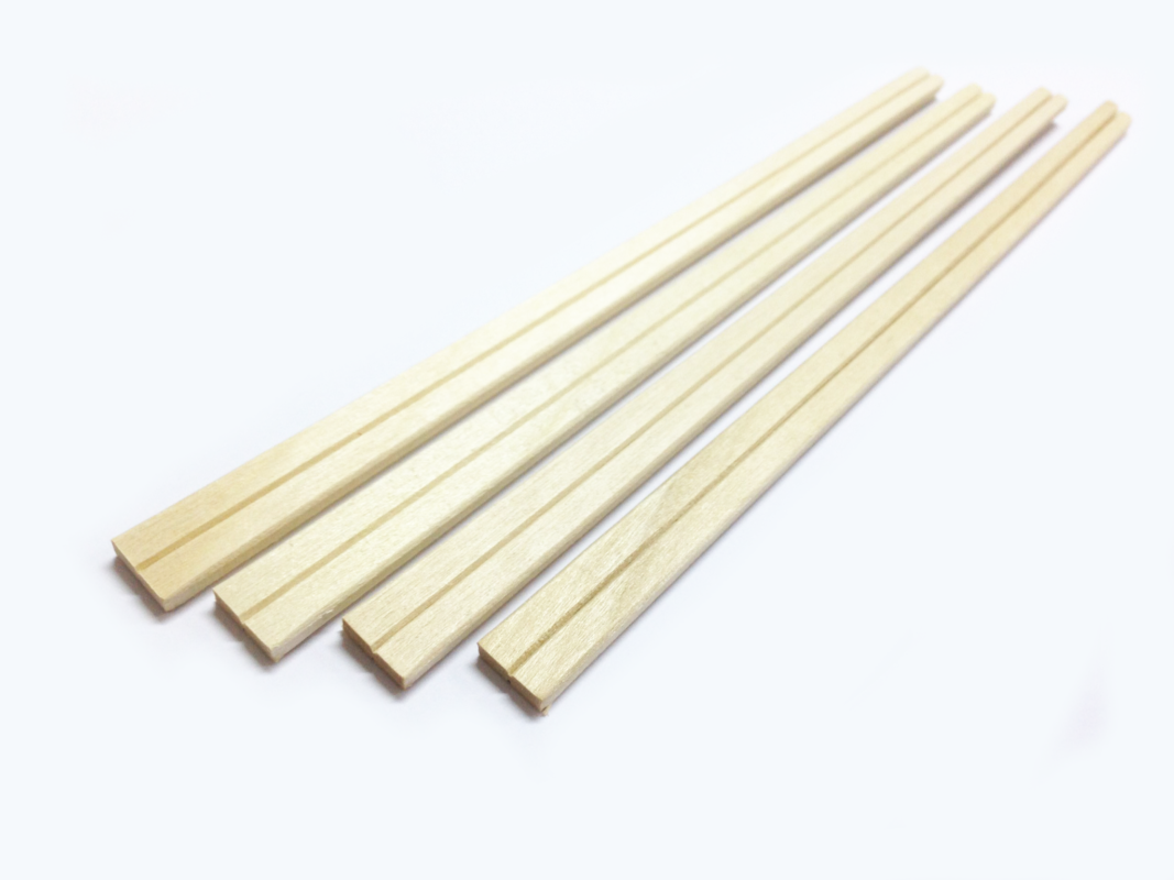 Đũa gỗ tách 200mm dùng 1 lần
